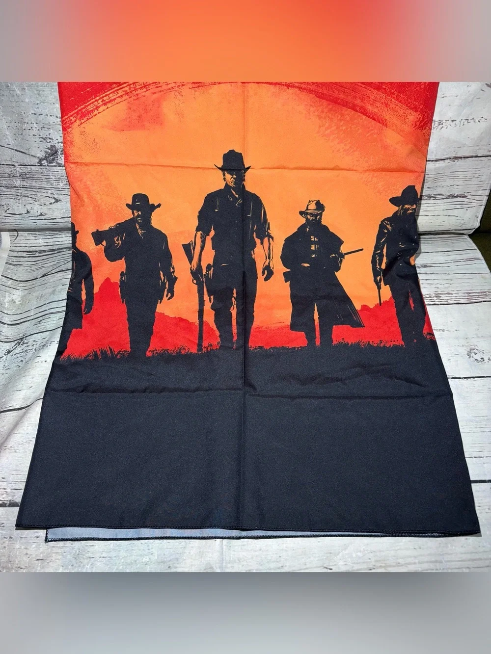 Tapestry Red Dead Merch Poster, Redemption Flag, Wall Hanging, Party,Decoration